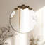 Miroir mural rond baroque rétro-904930386