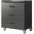 Metal Storage Cabinet with 3 Drawers-578905083