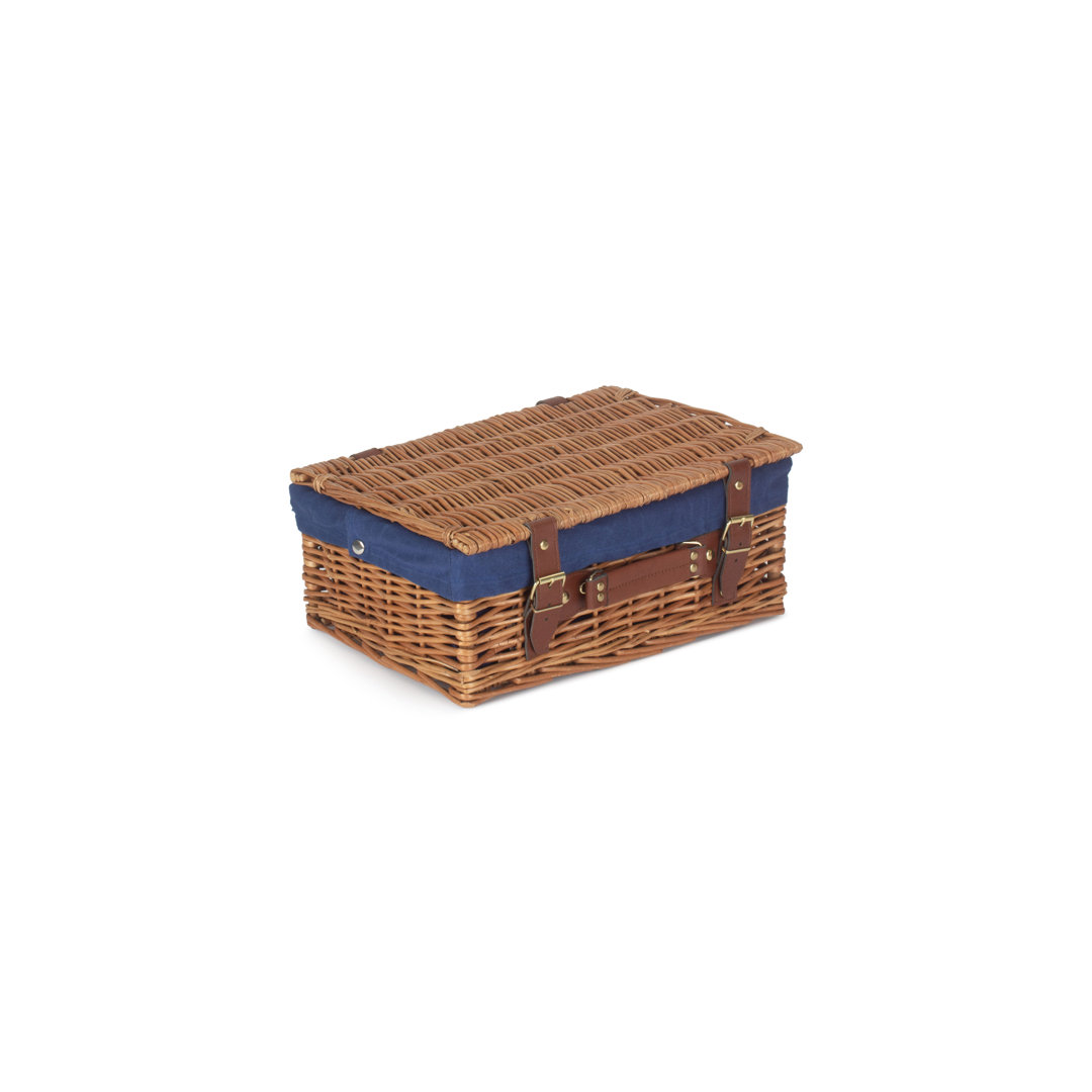 Wicker Hamper Basket with Lining