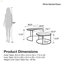 Tables basses gigognes Moon Phases