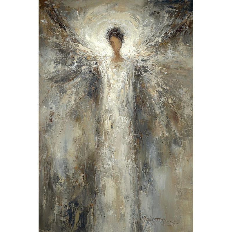 Art mural sur toile tendue Seraph Glow, L 36 po x H 48 po x P 1,5 po