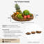 Alpen Home Burruss Teak Fruit Bowl