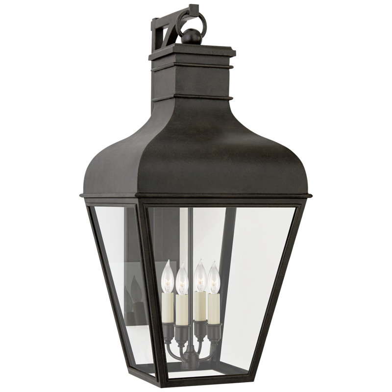 Chapman & Myers Fremont Bracketed Wall Lantern, 27" H x 13" W x 13" D