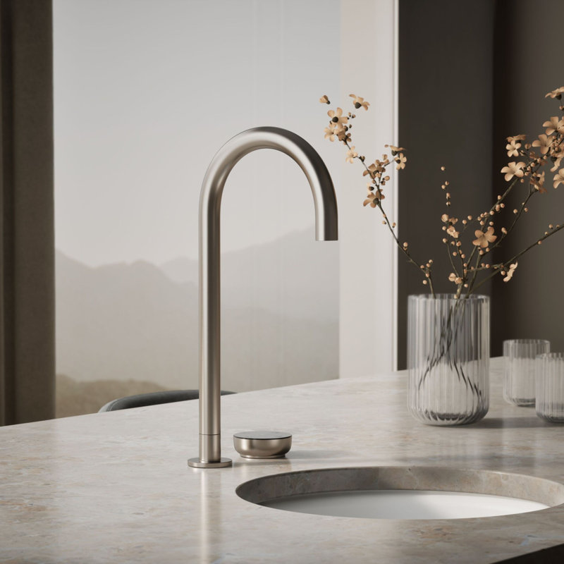 Aquifer4-In-1 Tall Arc Beverage Faucet, Stainless Steel