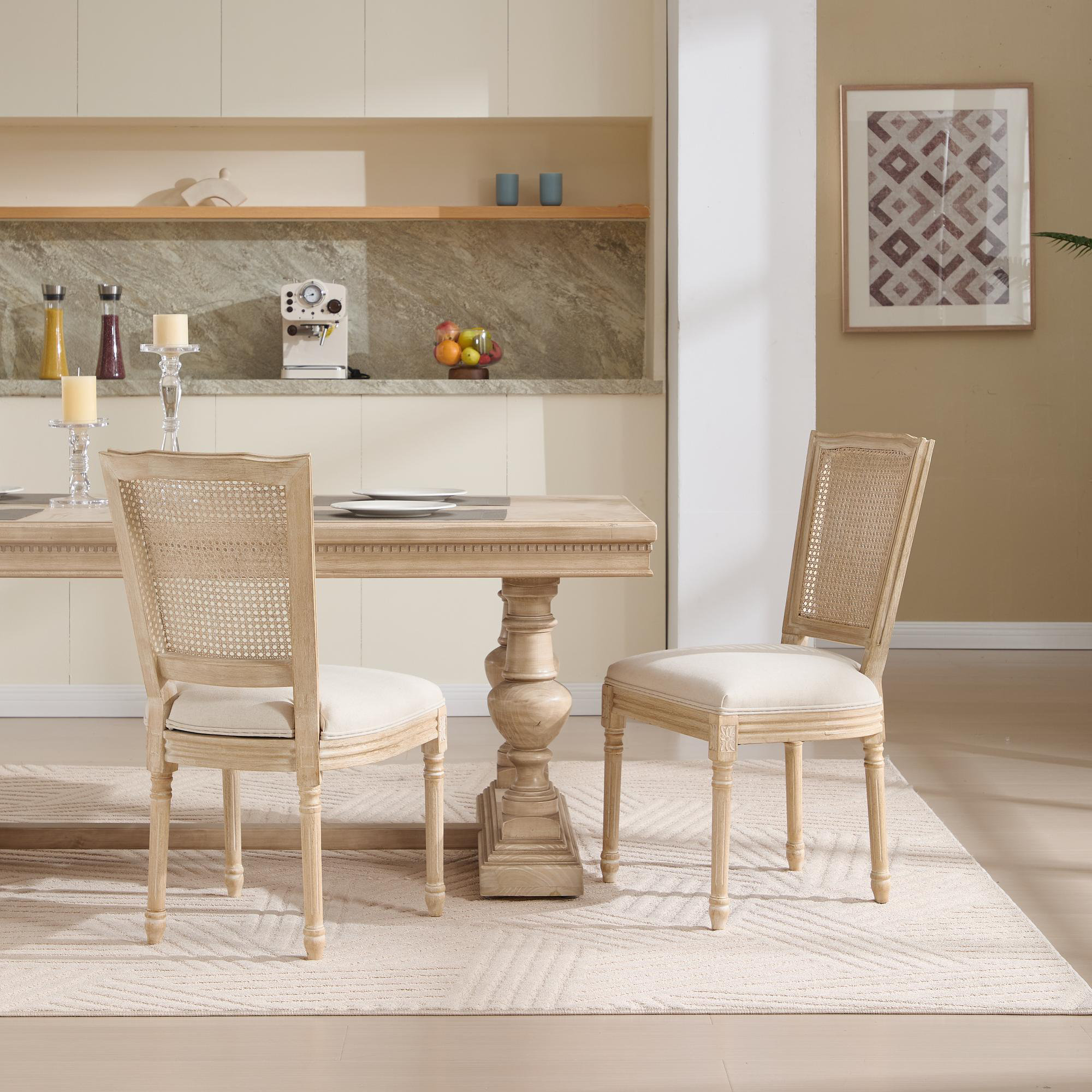 A closer look at Wicker Birch Wire Back Furniture