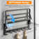 Foldable Bathroom Towel Rack