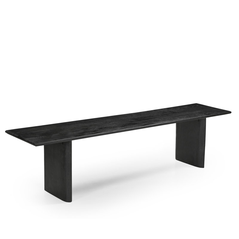 Raziel Solid Wood Bench, 18" H x 72" W x 16" D