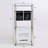 Laundry Hamper 3 Tier Laundry Sorter With 4 Removable Bags For Organizing Clothes, Laundry, Lights, Darks,Three Hooks