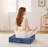Poly Chenille Square Floor Pillow Cushion-24x24"-1199155367