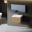 Meuble-lavabo flottant avec lavabo, meuble de rangement mural avec tiroir à fermeture en douceur, meuble-lavabo moderne avec rangement-1828795793