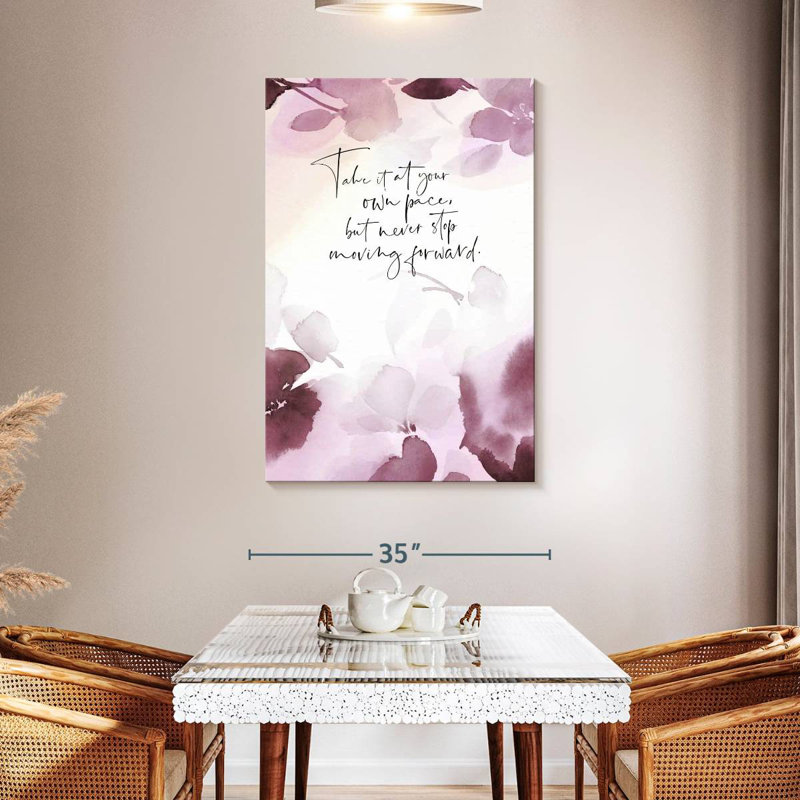 Tergel Your Own Pace, 48" H x 32" W