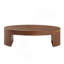 Table basse moderne ovale de luxe pour salon-237113788