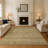 Premium Machine Washable Lampkins AMF1644 Stripes Rug-671137972