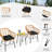 Adalard 2 - Person Wicker Patio Dining Set with Round Table , Cushions Included-341329769