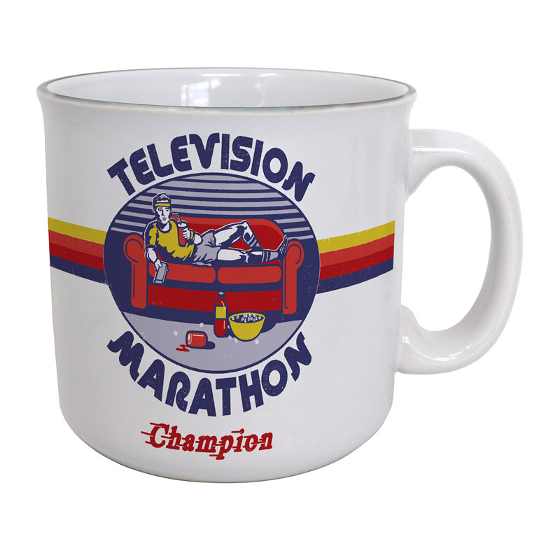 Steven Rhodes - Television Marathon  20oz. Camper Mug