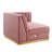 Modway Sanguine Channel Tufted Performance Velvet 6-Piece Modular Sectional Sofa-967164697