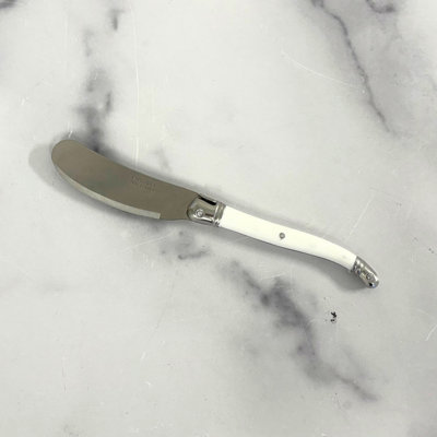 The Original French Laguiole Cheese Spreader - White