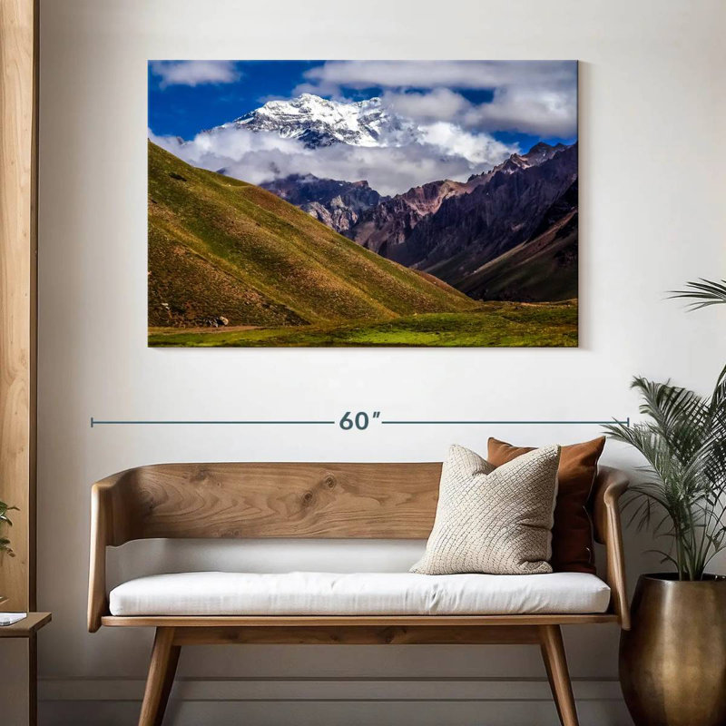 Harpa Cloudy Aconcagua, 32" H x 48" W