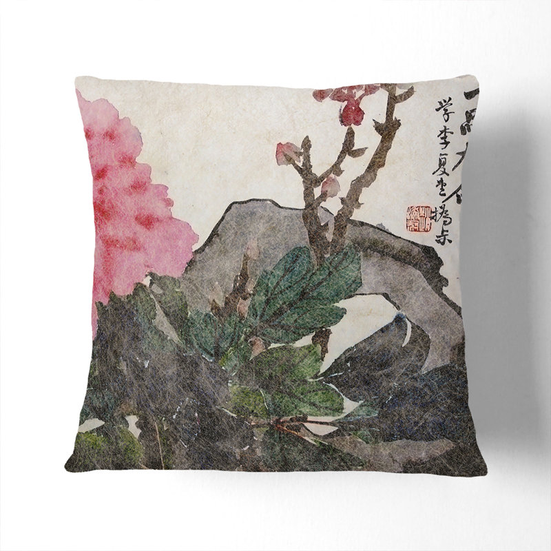 Square Throw Cushion, 40cm H x 40cm W x 15cm D