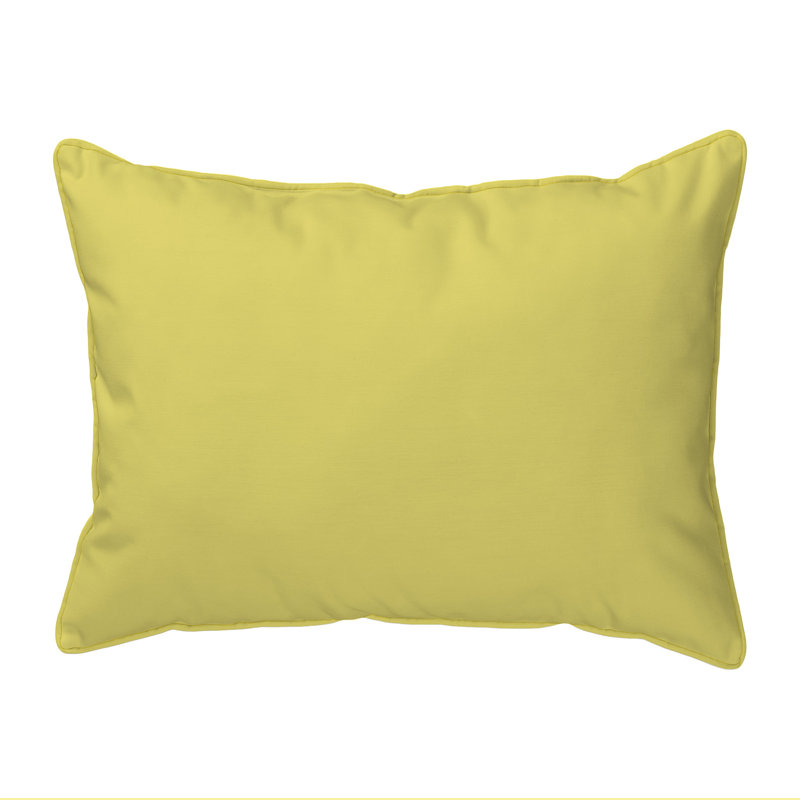 Large White Pelican Indoor/Outdoor Fade-Resistant Pillow