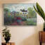 Le jardin de l'artiste à Argenteuil, reproduction d'art sur toile-94361147-94361150