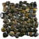 Tigris Random Sized Natural Stone Mosaic Tile 12" x 12" Mesh-Backed High-Quality Decorative Tile