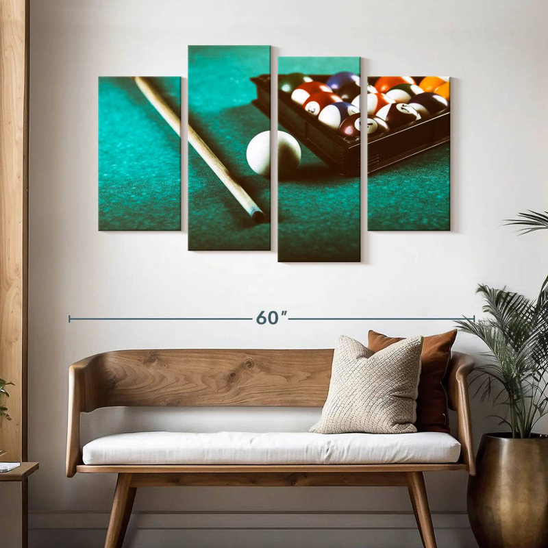 Billiard Things, H 32 po x l 52 po