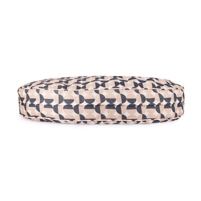Oval Lounger Pet Bed with Removable Cover