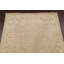Tapis de couloir beige en laine noué à la main de conception unique 3 pi 8 po x 23 pi 0 po Peshawar