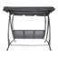 3 Person Porch Swing with Canopy