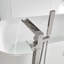 Robinet de baignoire sur pattes à poignée simple-55204398