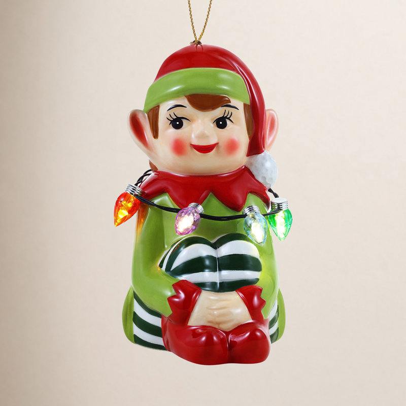 Mini Nostalgic Ceramic Figure - Elf