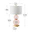 Lampe de table 29 po Tressa-688387658