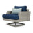 Ehrenfried Swivel Patio Chair With Sunbrella Cushion Covers-85248430