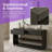 Panora Solid Wood Console Table with Drawers & Shelves-1617998594