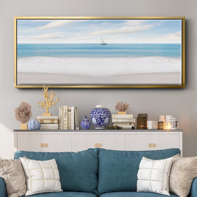 Beach- Framed Canvas