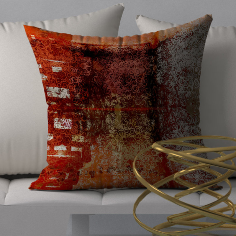 Housse et insert de coussin carré Service Enormous, 20 po X 20 po