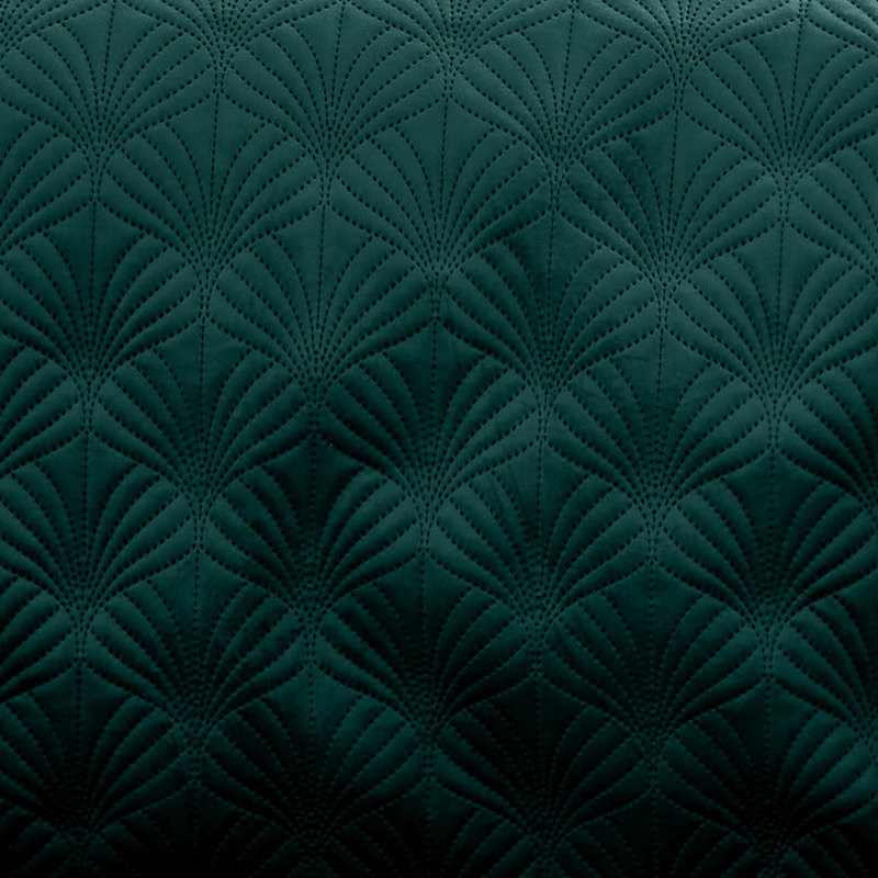 Art Deco Pearl Quilted Quilted Bedspread
