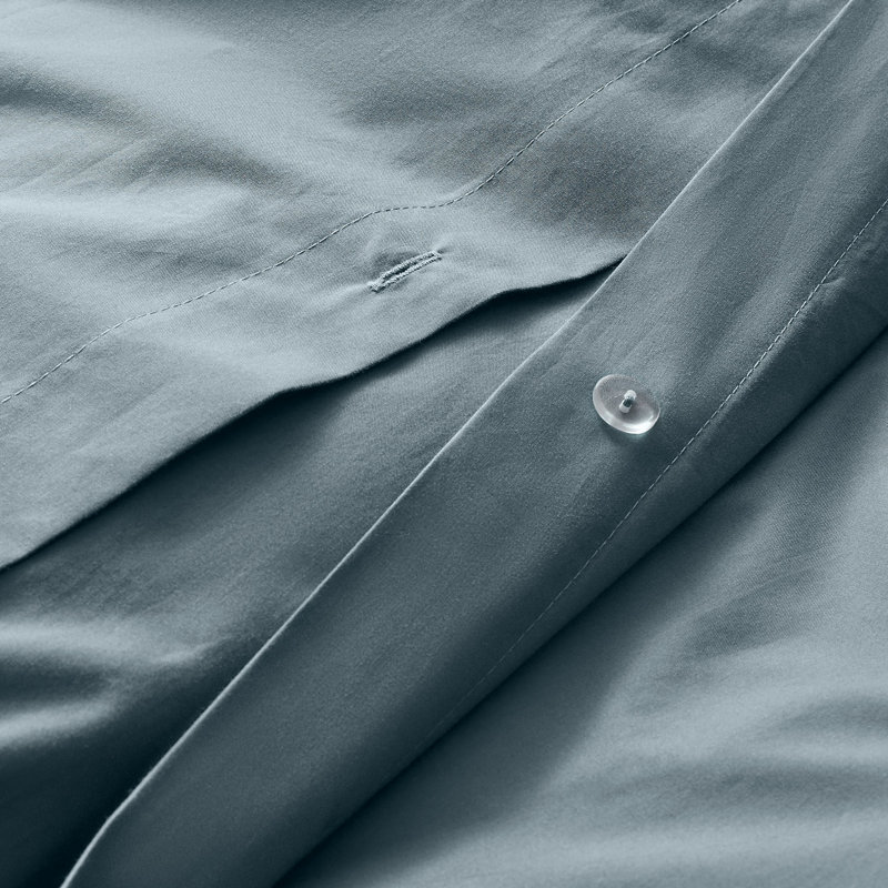 Duvet Cover, Charcoal, King Duvet Cover + 2 King Shams