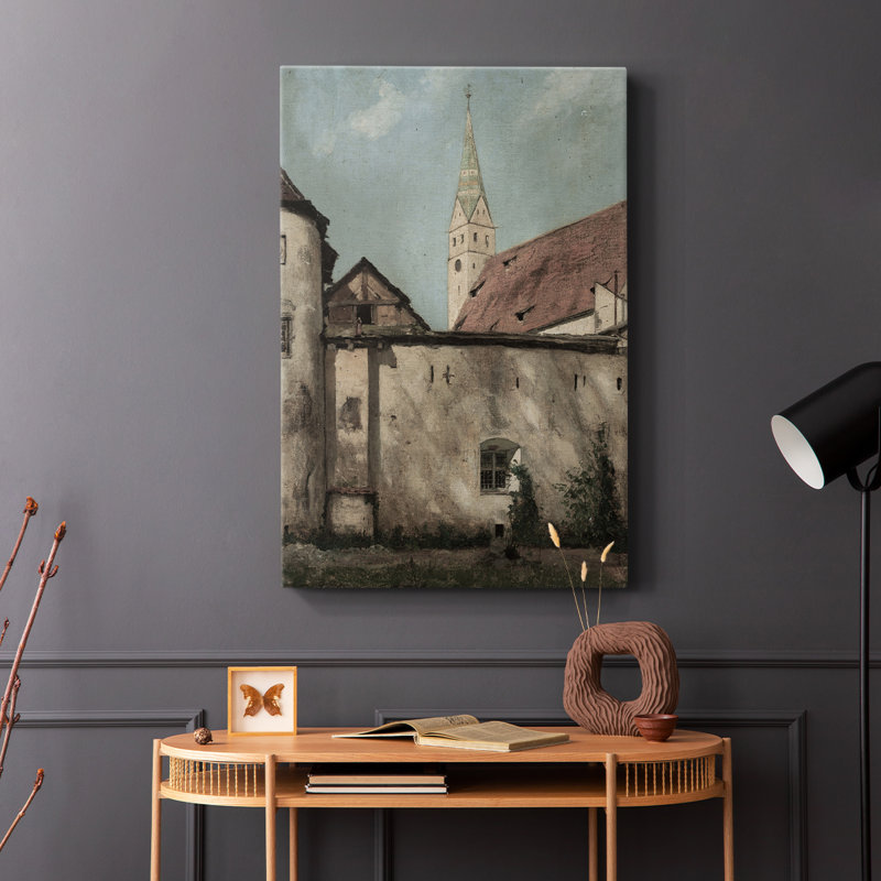 Paysage rétro CXC III - galerie Cavas, H 12 po x l 8 po