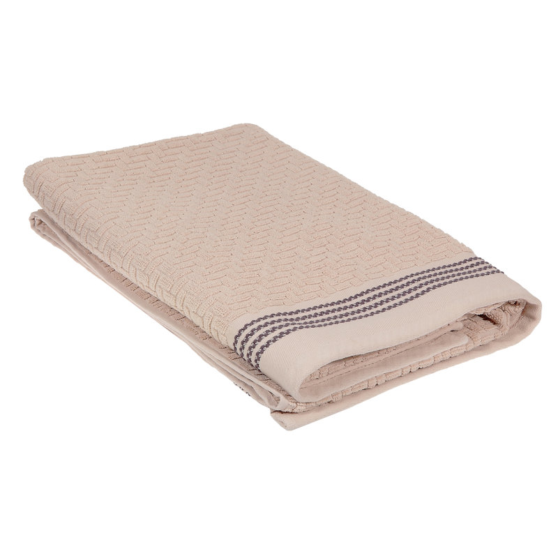 Serviette de bain Basketweave, Taupe