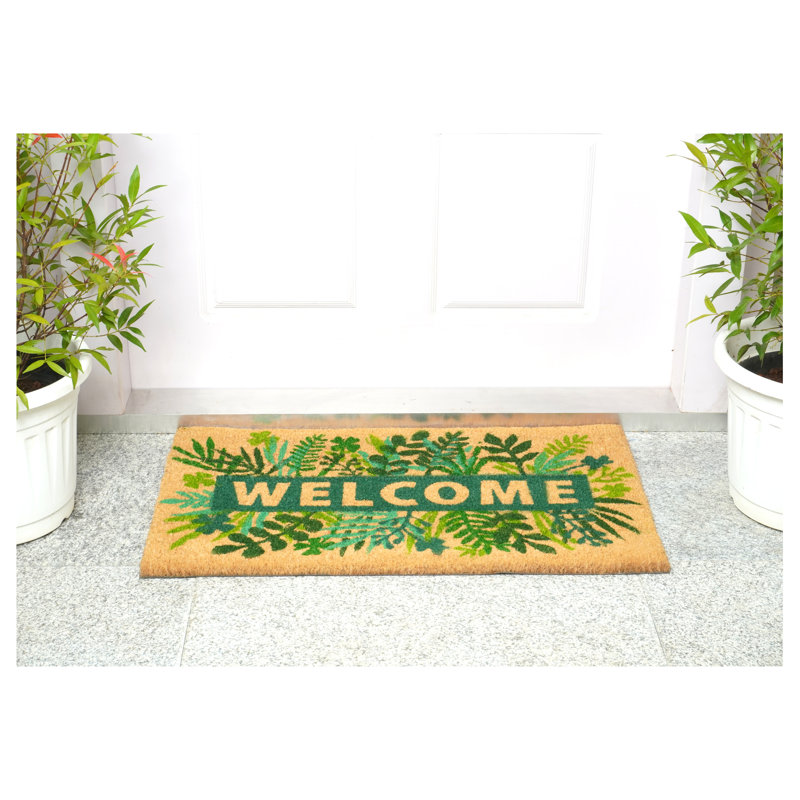 Tapis d'entrée antidérapant pour l'extérieur 29 po x 17 po