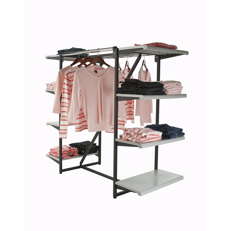 38.5'' Closet System, Gray
