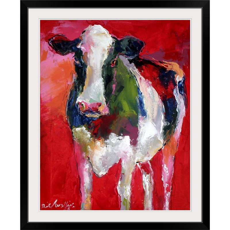 " Cow ", 30" H x 24" W  x 1.5" D, Canvas