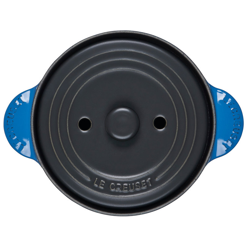 Le Creuset Enameled Cast Iron Rice Pot with Lid and Steamer Insert, Marseille