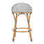 Tabouret de comptoir à dossier bas Ellie-1443711655