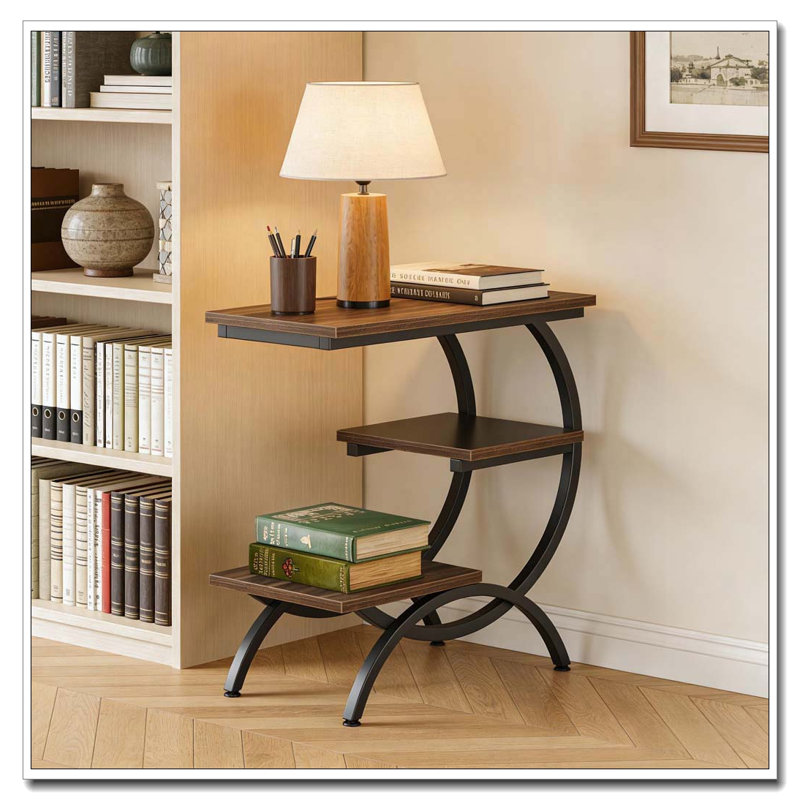 End Table,C-Shaped Side Table