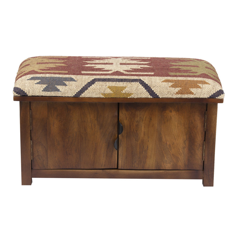 Banc de rangement rembourré Siriana
