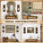 Farmhouse Wall Decor Candle Sconces 2 Pcs-1166745494
