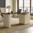 Brown + Beige  Rectangular Manufactured Wood  desk-341221169